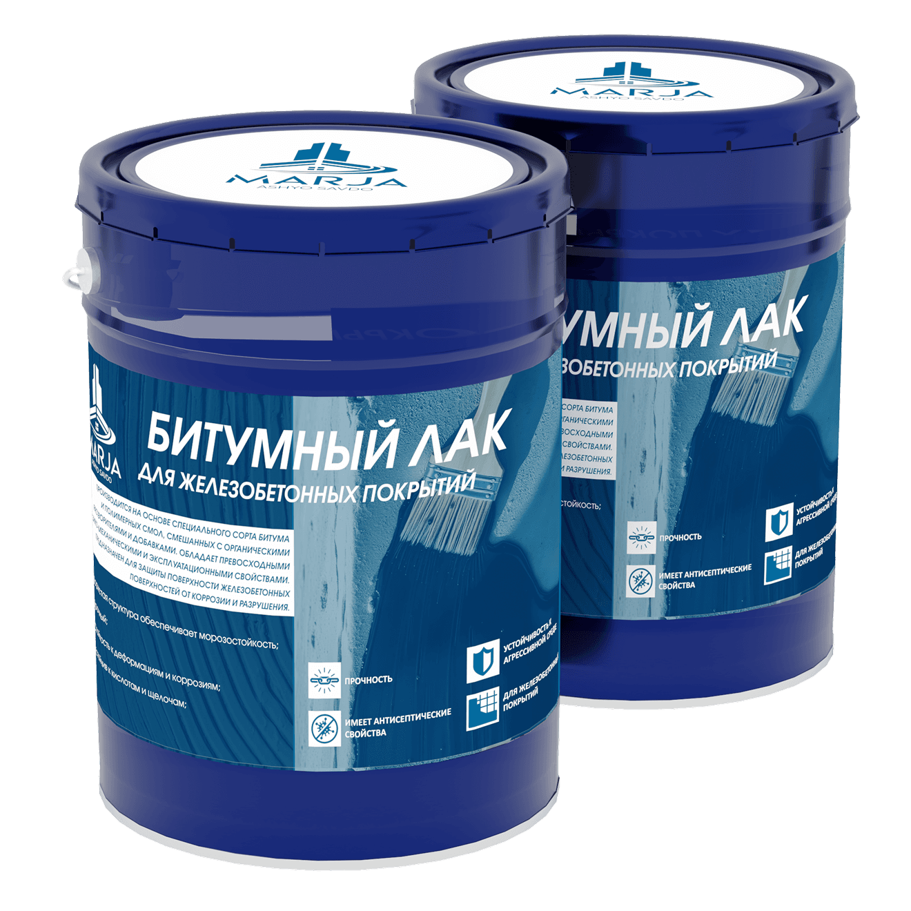 Битумный лак для железобетонных покрытий